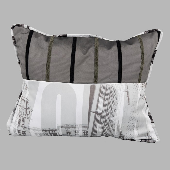 New York design cushion set of 3 pieces